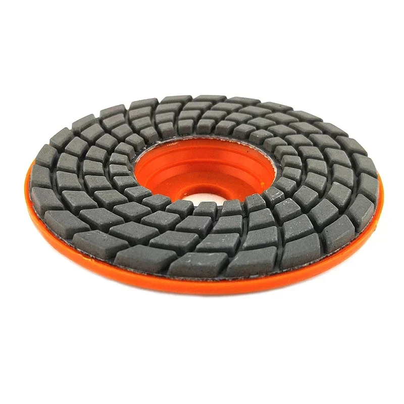 4 "Polegada 100mm abrasivo diamante molhado polimento almofada disco para pedra de quartzo mármore granito moagem concreto moedor ângulo