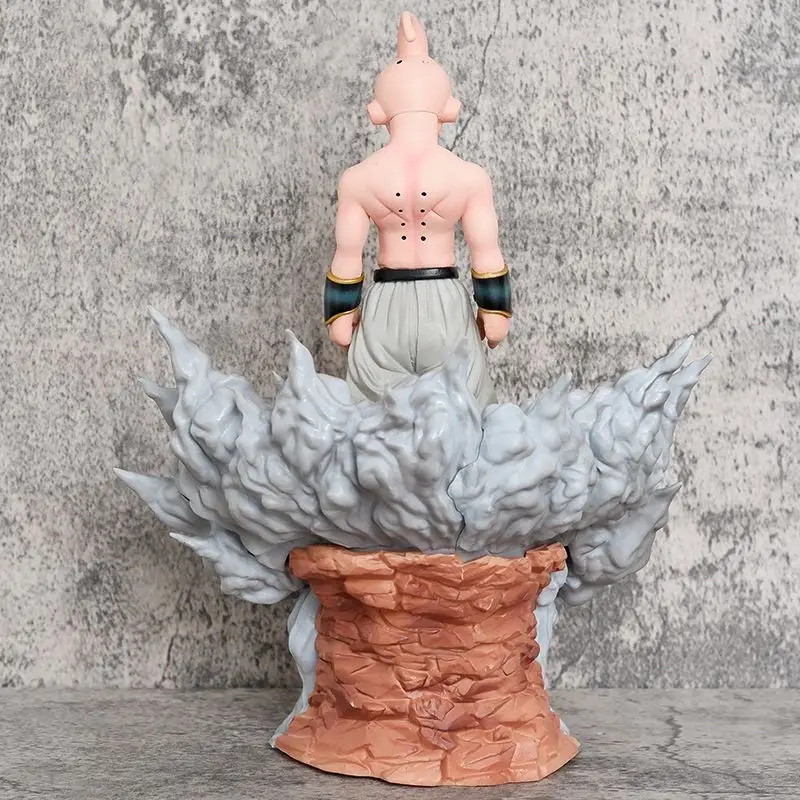 Dragon Ball Figuur Majin Buu Son Goku Angry The Ground Model Anime Action Verzamel Desktop Ornamenten Vakantie Geschenken Kinderspeelgoed