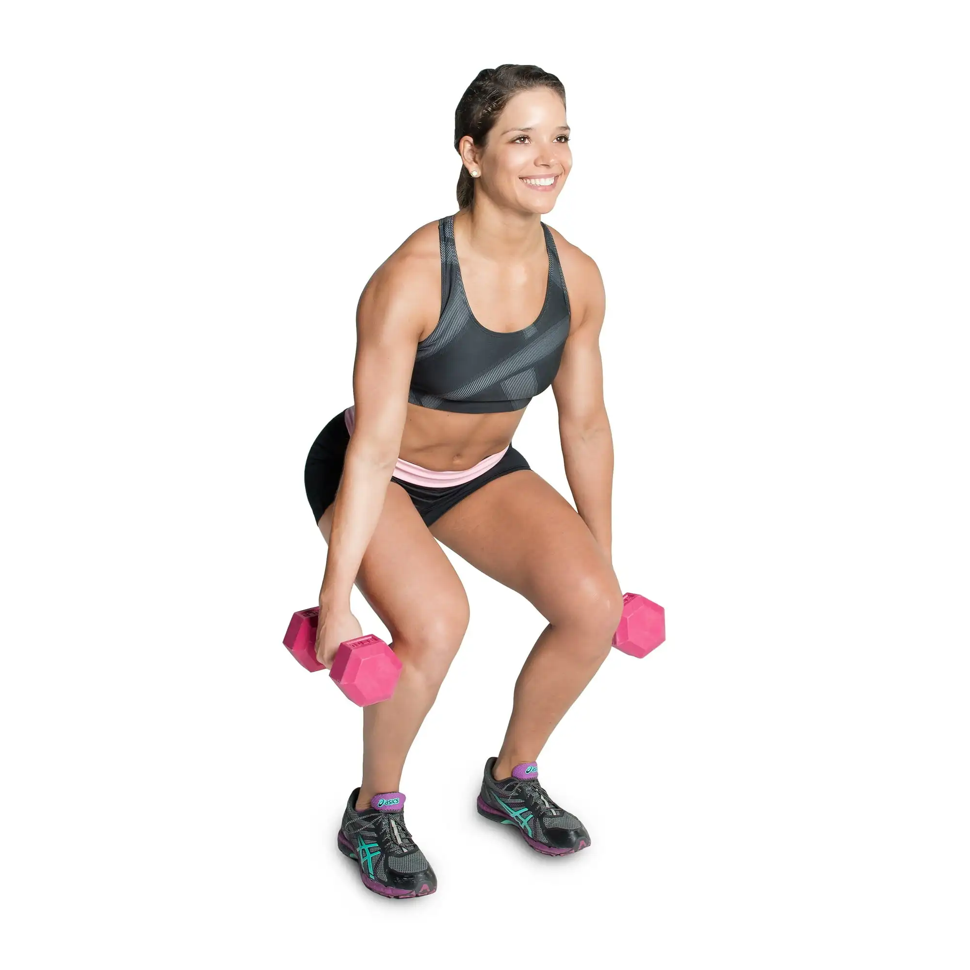 

Coated Hex Dumbbell, Pink, 3 lb