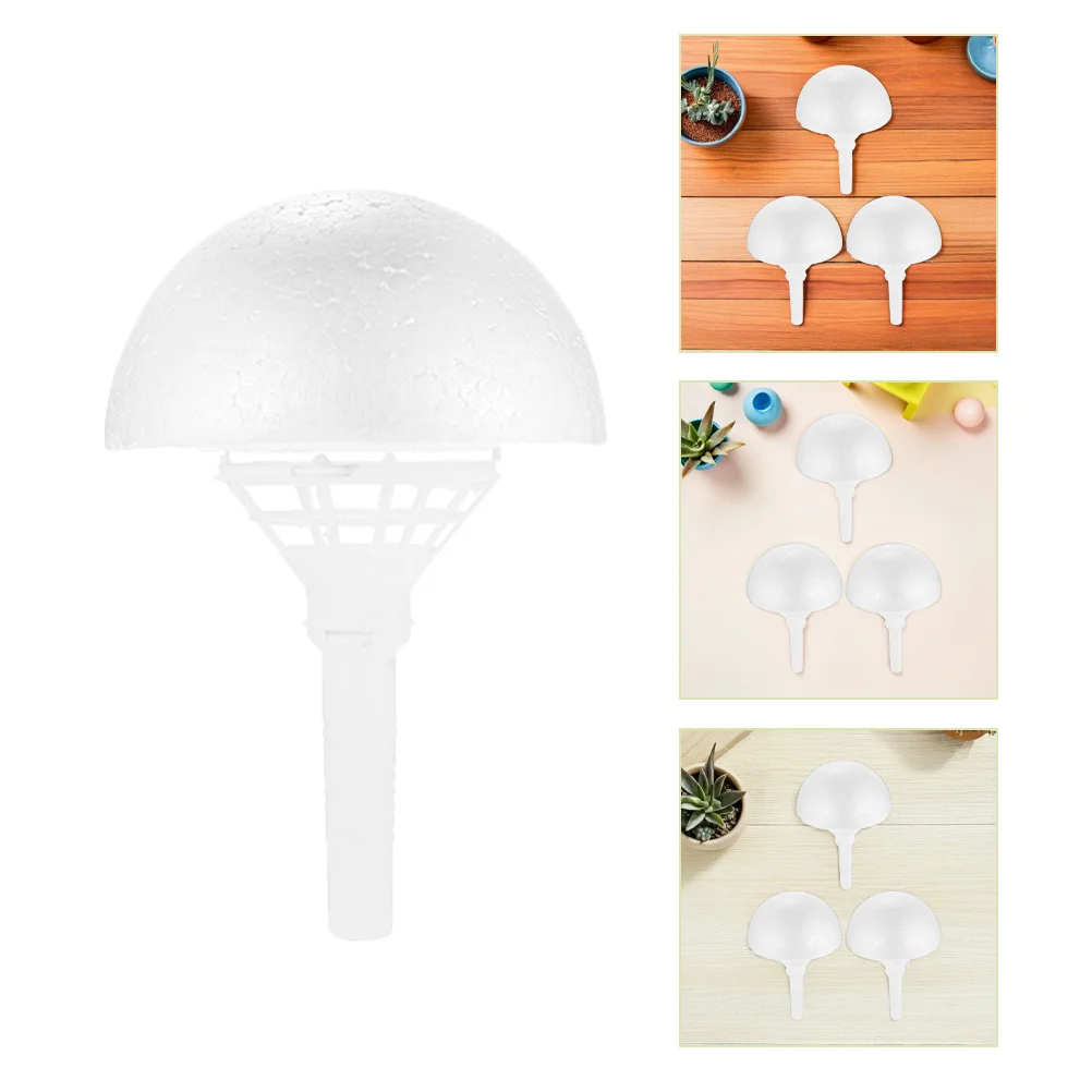 

3Sets Wedding Floral Handles Foam Bouquet Holder DIY Decor for Bride Bridal Party Engagement Compact Light Use