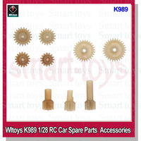Wltoys K989-30 31 32 Parts Kit Car Reduction Motor Gear Active tooth for WL 284131 K969 K979 K989 K999 P929 P939 1/28 RC Cars