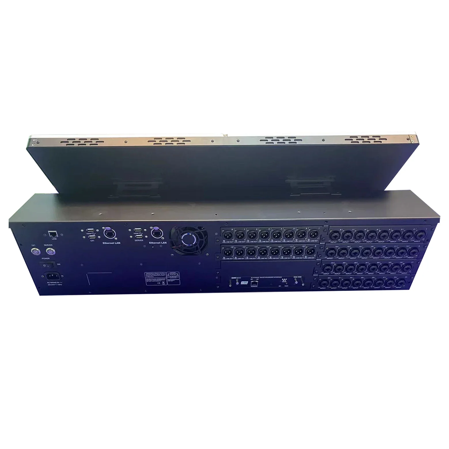 T Hot Professional Mixer digitale Console Audio 120 Mixer di missaggio audio live con sistema di rete