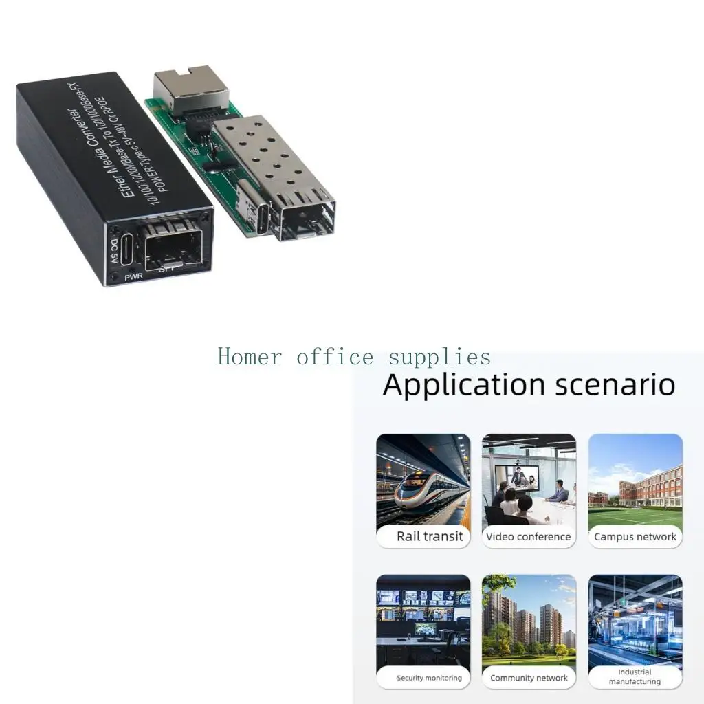 

Портативный оптоволокно-медный адаптер K43B с возможностью подключения типа C Plugs and Play