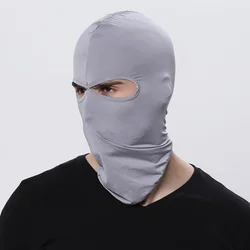 Fashion Summer Cooling Soft Headgear Two Hole Face Mask UV Protector Motor Ski CS Men Women Balaclava