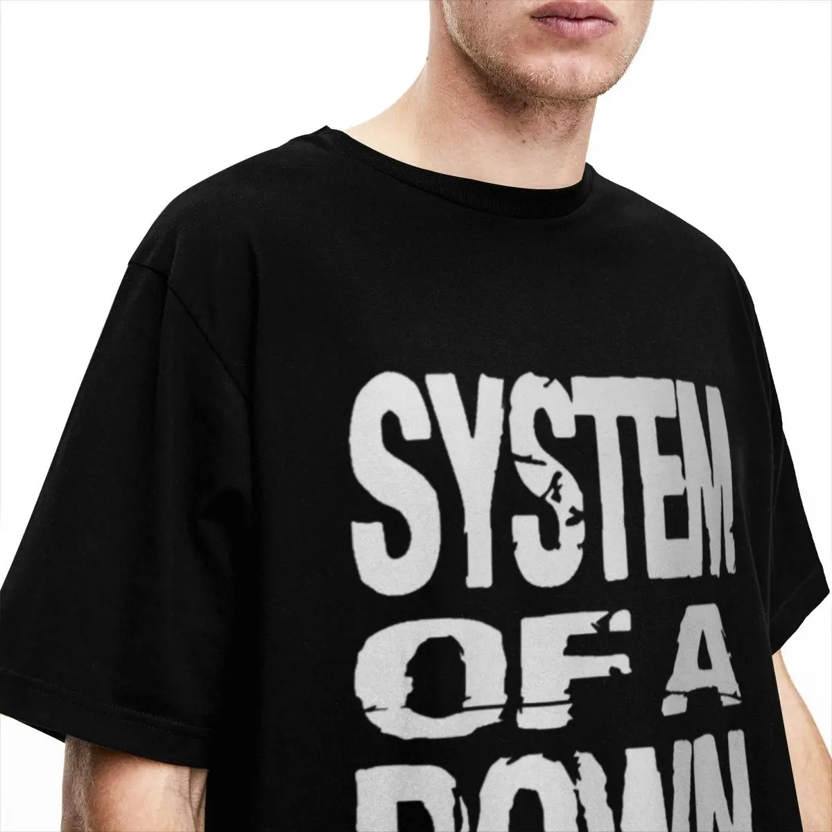 Men Women's T Shirt System Of A Down Stuff Leisure 100% Cotton Short Sleeve SOAD Heavy Metal Band T Shirt Round Neck Clothing