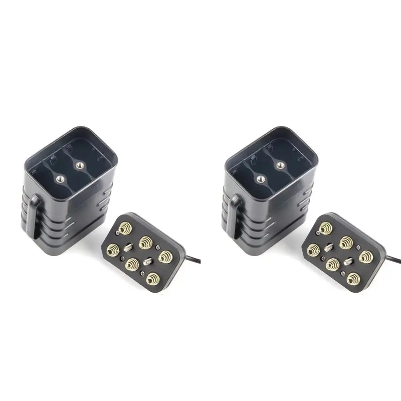 【publicity】caja-de-bateria-2x-12v-6x18650-soporte-para-bateria-con-luz-led-con-cable-interfaz-dual-usb-dc-caja-de-bateria-impermeable