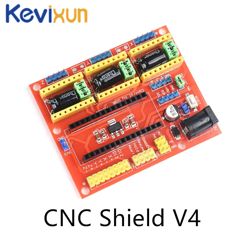 New CNC Shield V4 shield v3 Engraving Machine / 3D Printer / A4988 Driver Expansion Board for arduino Diy Kit