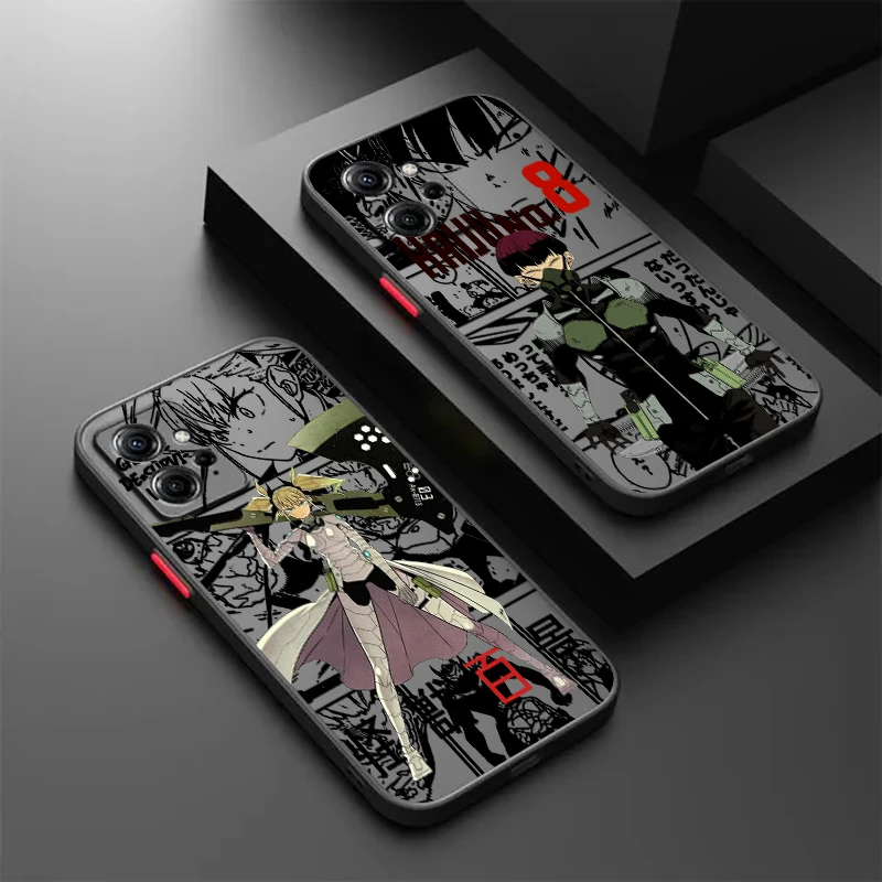 

Cool K-Kaiju No. 8 Anime Frosted Translucent For Redmi Note 13 12 12S 12T 11 11T 11E 10 10S 9 Pro Plus 5G Funda Phone Case