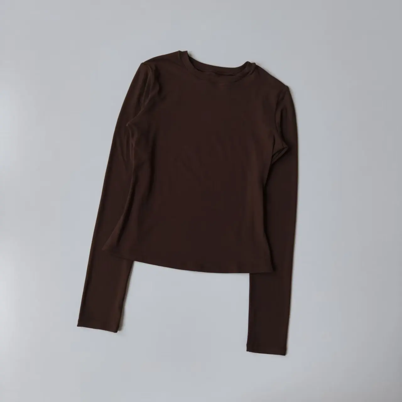 Nahtlose Sport-Langarmshirts für Damen, Lässiges Outdoor-Oberteil, Fitness-Bekleidung, T-Shirt, Yoga-Shirt, Push-Up-Workout-Kleidung für Damen – Detail 9