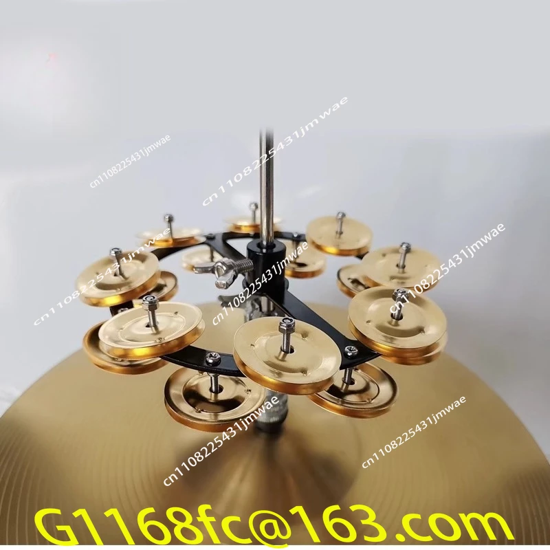 Percussion Instrument Pure Copper Rhythm Full Silver Copper Set Drum Bells