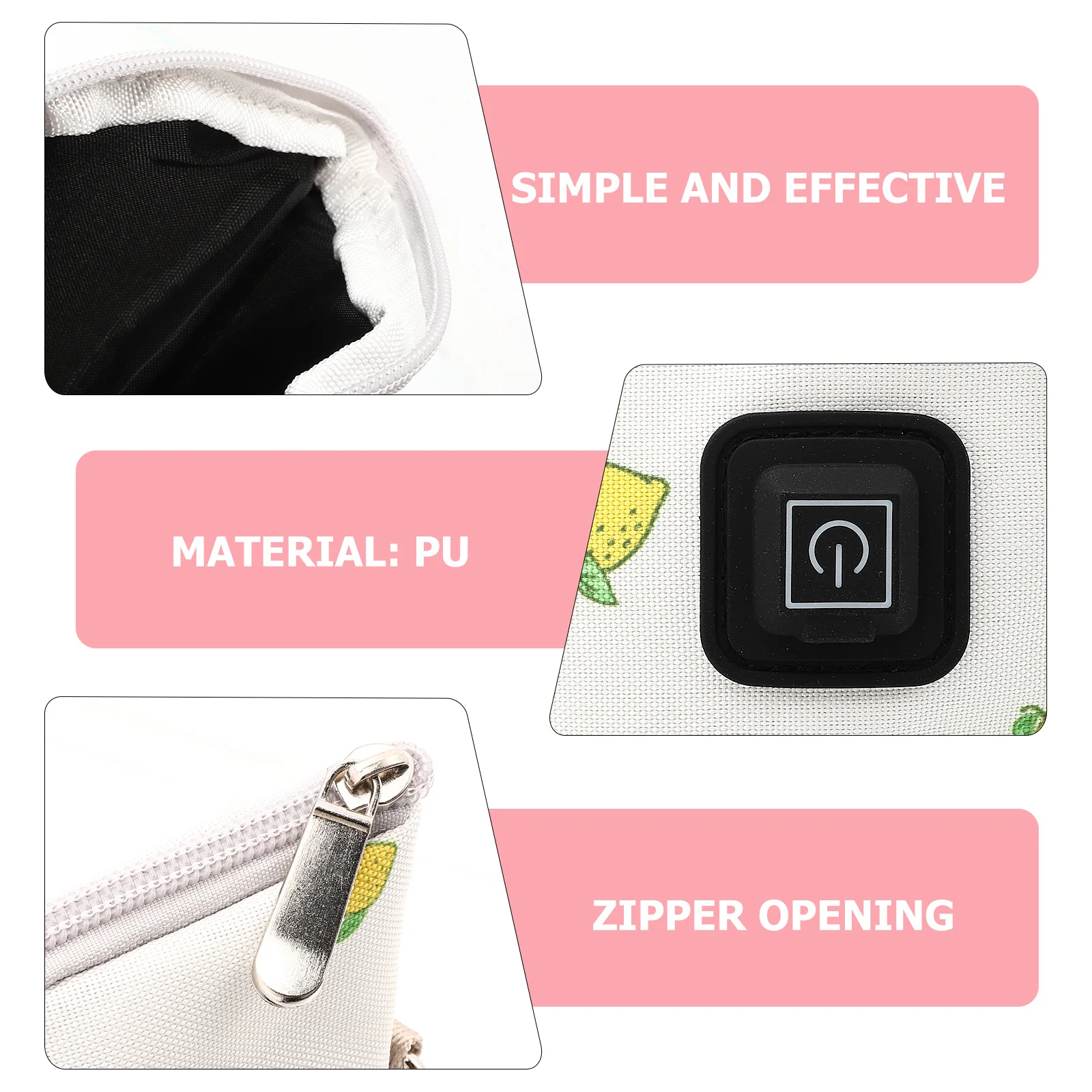 

1 комплект, подогреватель бутылочек для кормления ребенка, чехол на молнии с зарядкой через USB, чехол для подогрева молока, 3 температурных режима, изолированный автомобиль для путешествий