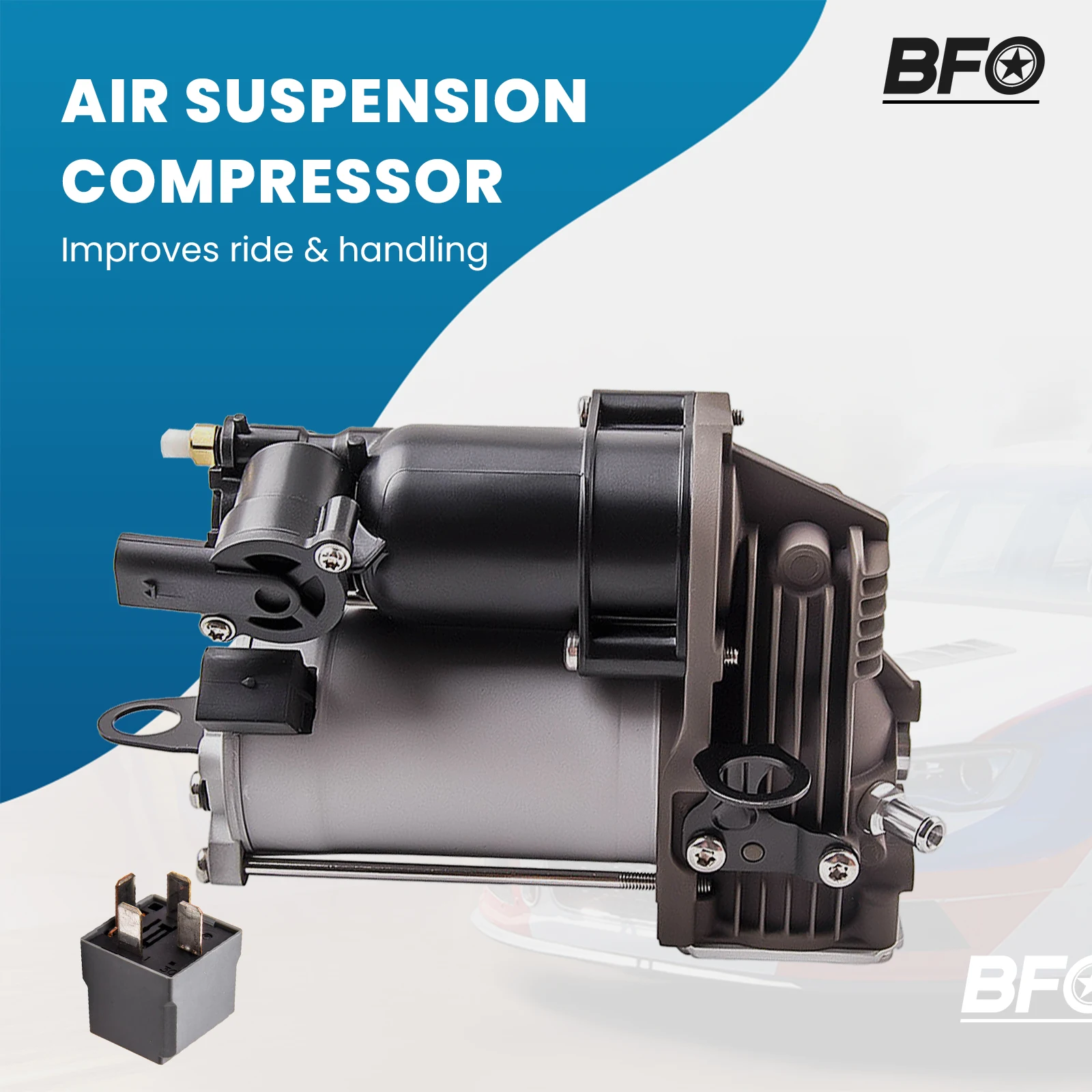 Air Suspension Compressor Pump for Mercedes Benz ML63 AMG 1643201204 1643200304Shock Absorber Parts