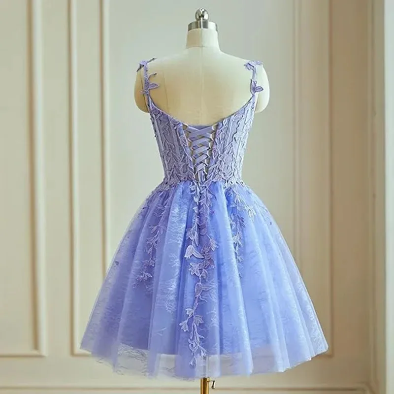 Strap Decal Mini Dress For Parties And Dances Short Dress For Slimming And Minimalist Style Niche Formal Dress Customized