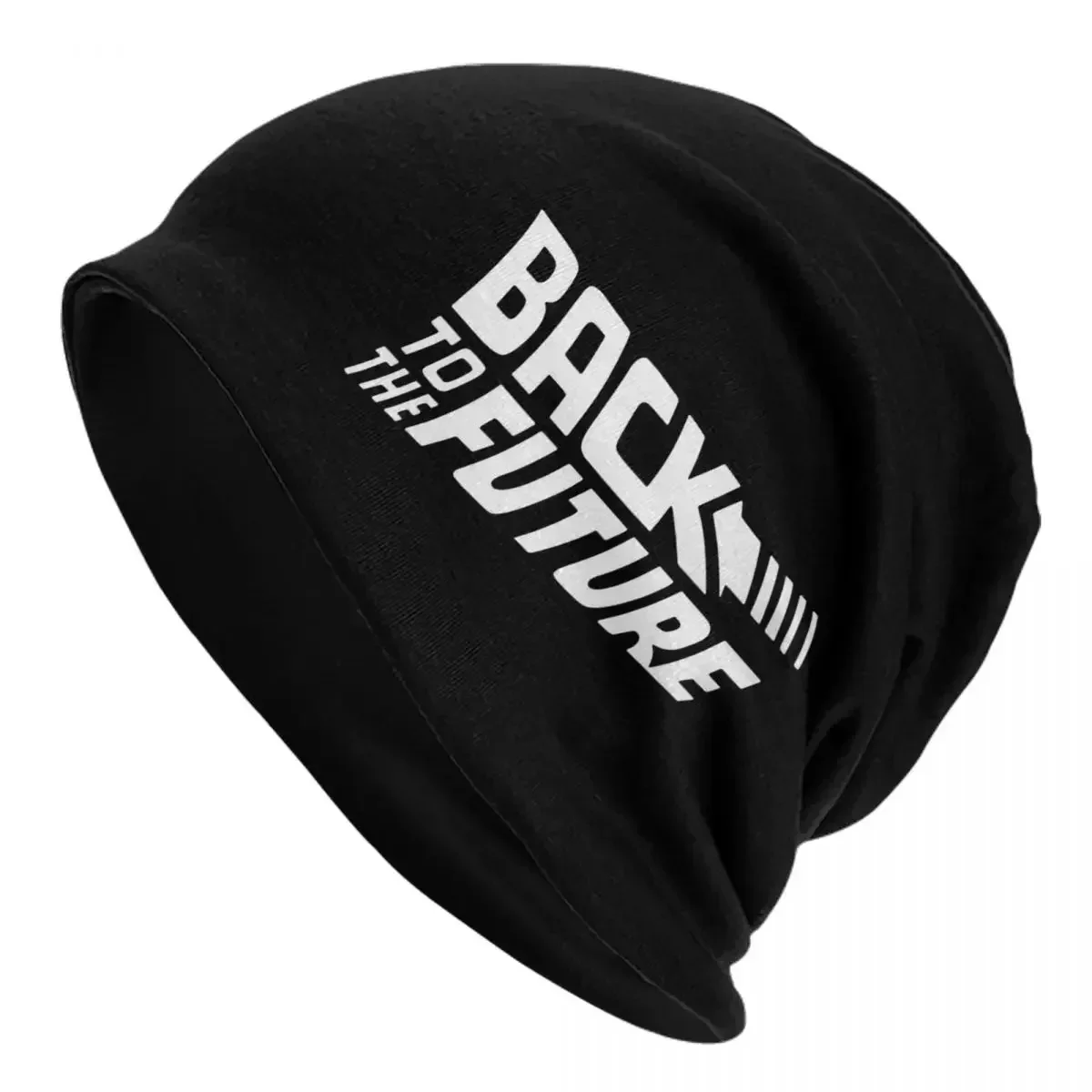 Gorros retrô unissex de volta para o futuro, gorro de malha, chapéu quente, gorros adultos, moda para outono e inverno