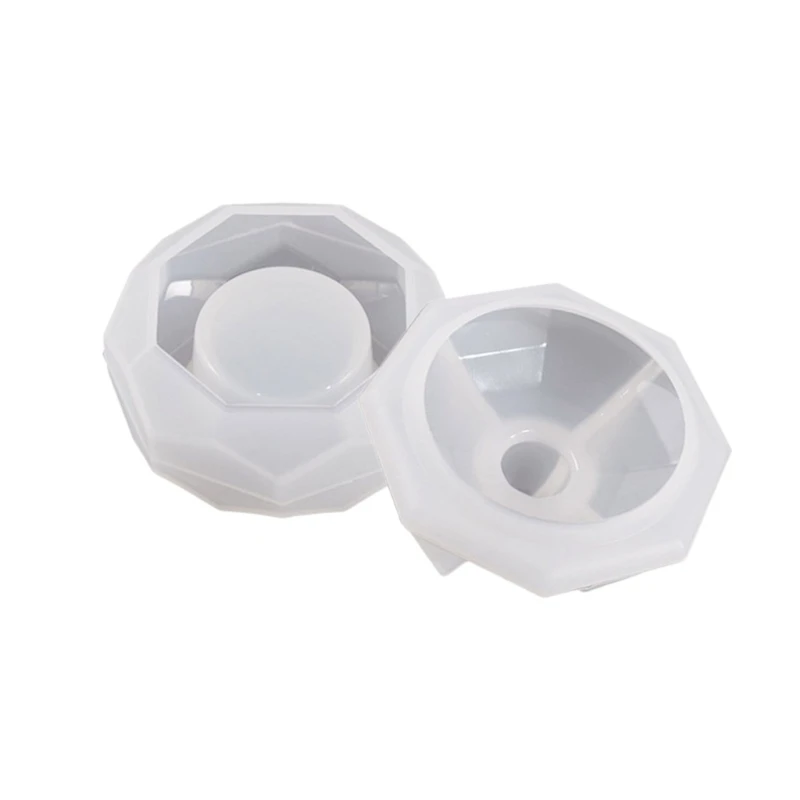 Hexagonal Section Holder Resin Molds Tray Silicone Molds for Resin Epoxy Casting Mold for DIY Candlestick Jewelry