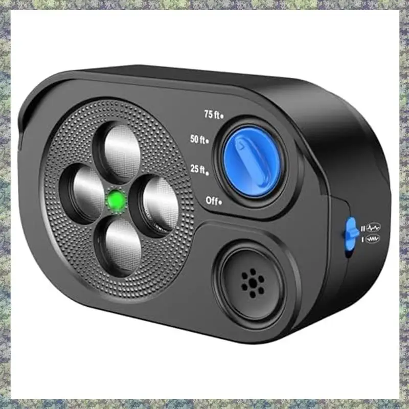 

WON Anti Barking Device, Bark Box Rechargeable Dog Barking Deterrent Stop Neighbors' Dog From Barking Up To 75Ft