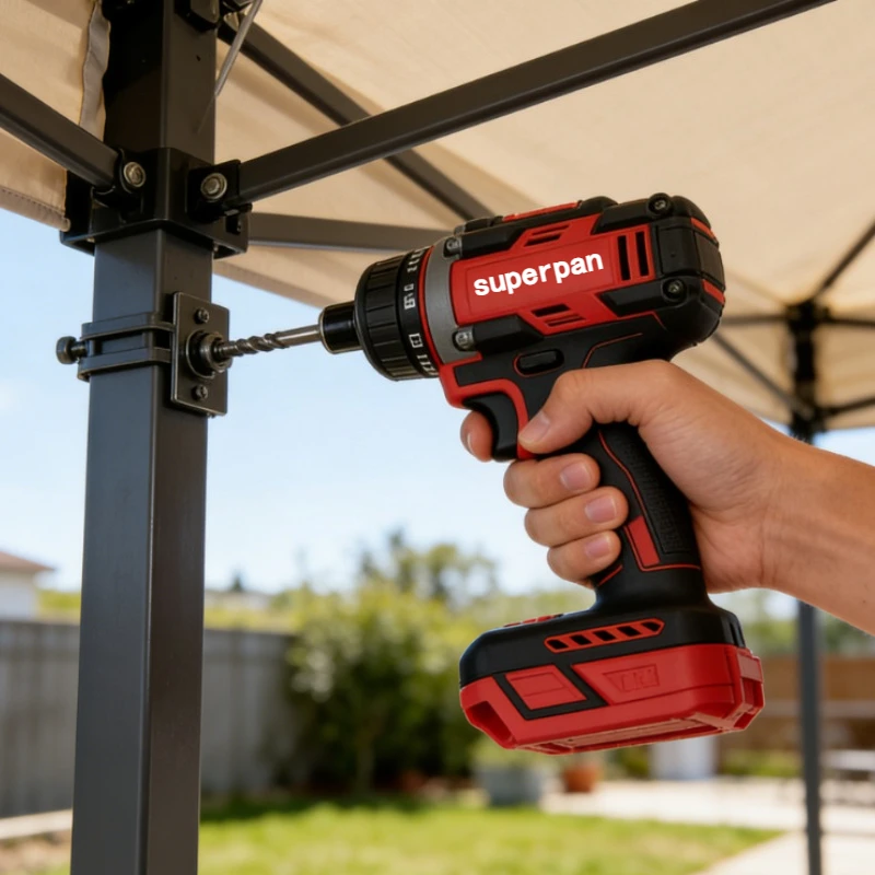 

Бесщеточный ударный шуруповерт SuperPan 20В, высокоскоростной инструмент для закручивания, без аккумулятора, для батарей Dewalt/Makita/Milwaukee