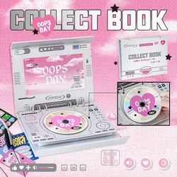 MINKYS Retro DVD Kpop photobcards Collect Book Kpop Binder Notebook Cover Diary Agenda Planner cancelleria scolastica