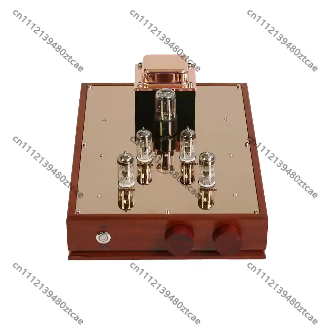 Vacuum Tube Preamplifier Board, Support 6N11 6DJ8 ECC88 Tube Rectifier, HIFI Preamp With Solid Wood Cabinet
