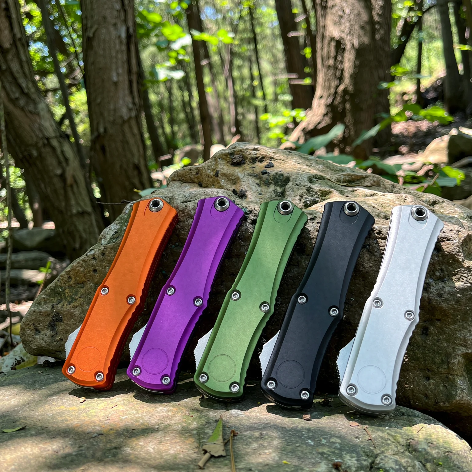 Mini Pocket Knife Aluminum Handle Small EDC Tool Lightweight Compact Utility Cutter for Camping Hiking Travel Daily Carry