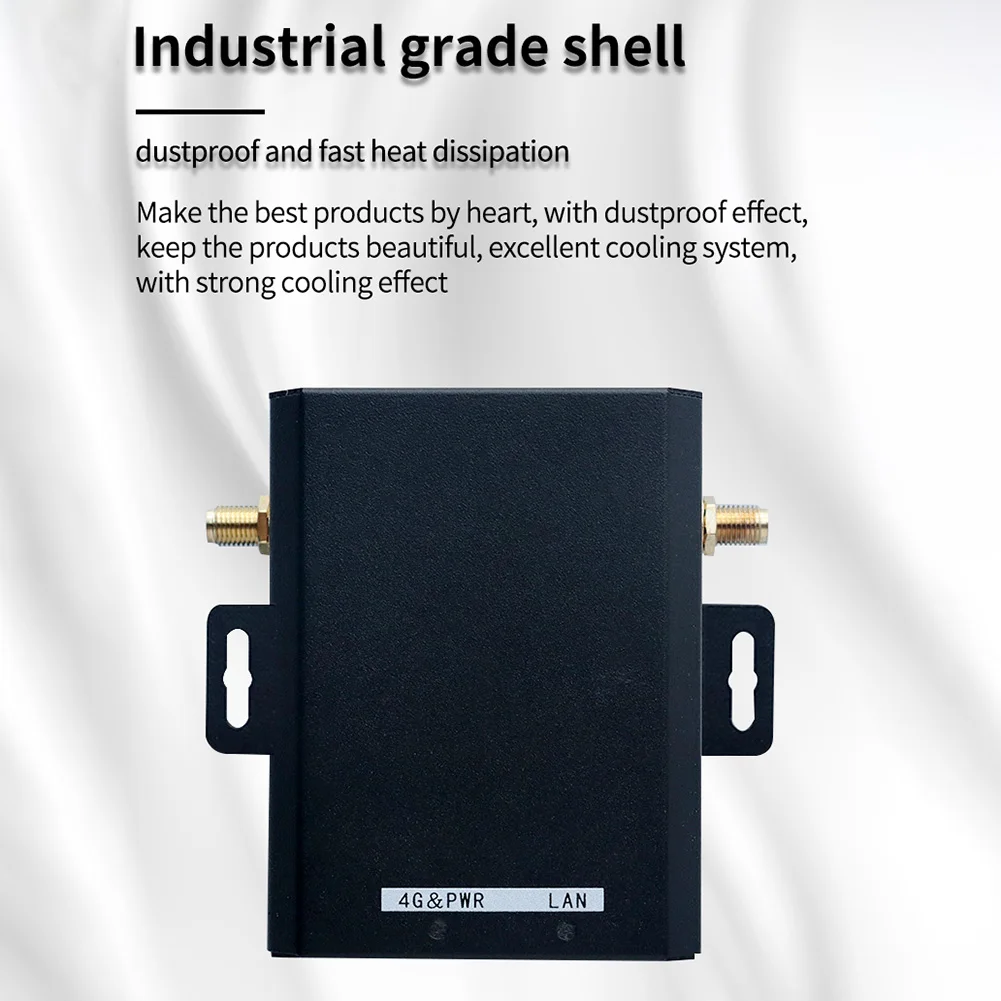 Imagem -04 - Roteador Industrial do Cartão do Sim da Categoria 4g H927 150mbps 4g Lte Cat4 com Apoio Externo da Antena 16 Usuários de Wifi para Exterior