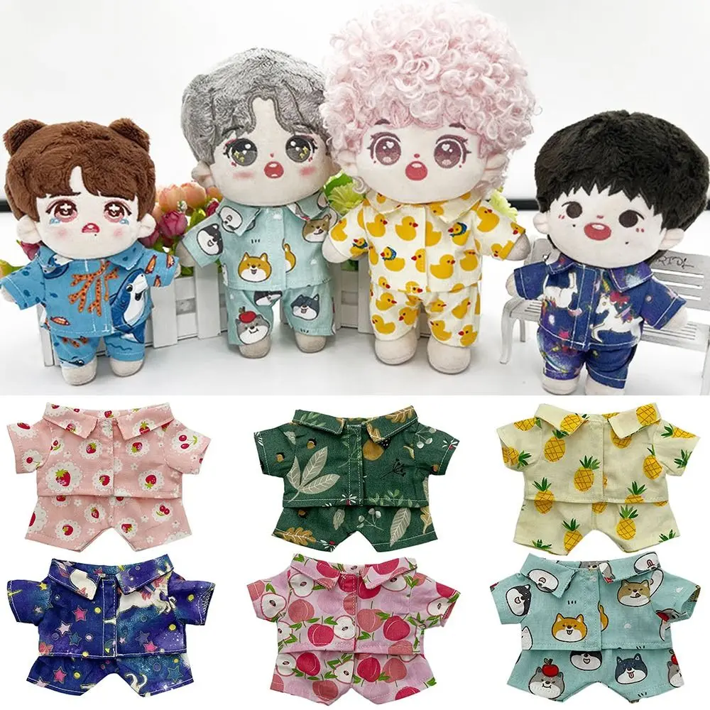 Doll Suit Mini Clothes Idol Doll Outfit Toys Accessories Doll Sleep Clothes Mini Shirt 15cm Doll Clothes Doll Undercoat