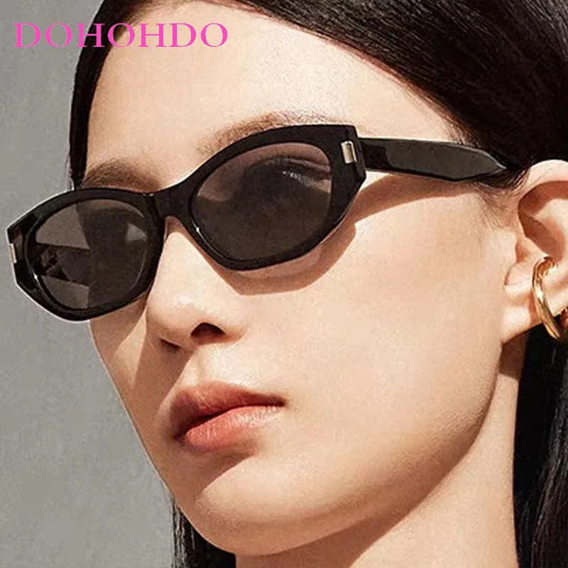

Punk Sexy Thick Frame Cat Eye Women Sunglasses Luxury Design Brand Men Sunglass Summer Travel Outdoor Drive Shade Eyewear UV400