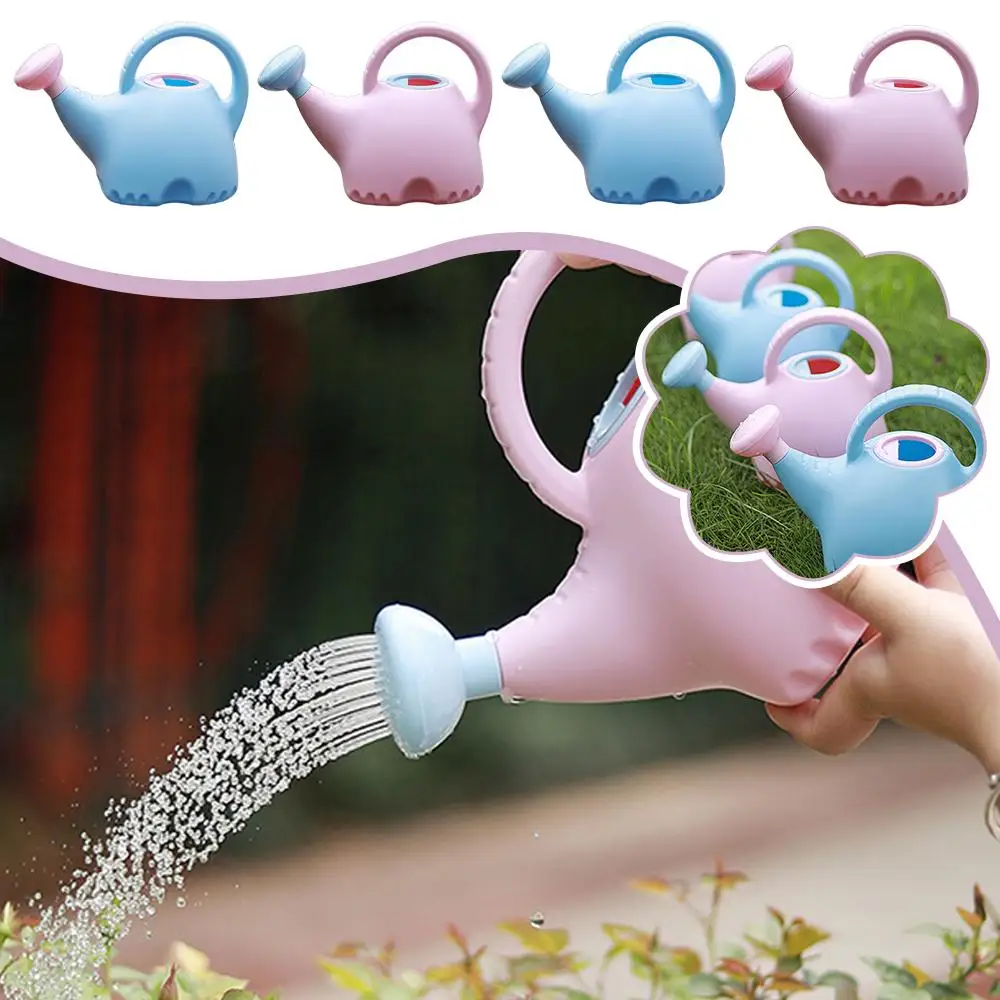 

1.5L Outdoor Cartoon Whale Flower Patio Plant Watering Children Lawn Kindergarten Irrigation Gardening Watering Pot Can Kid Z3W5