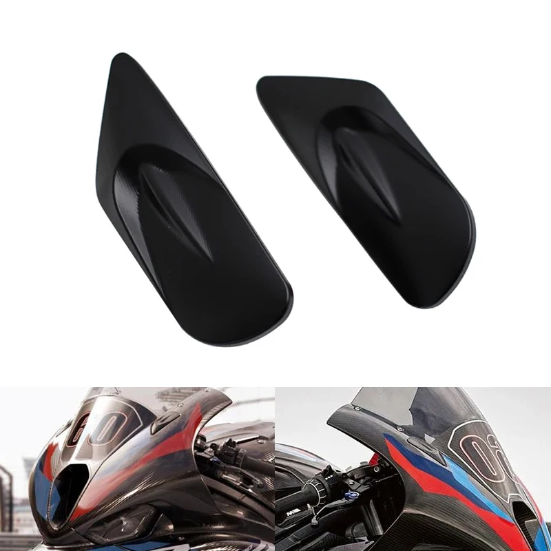 Tampa Eliminadora de Espelhos CNC para Motocicleta BMW M1000RR, Cobertura de Furo de Espelho Traseiro M1000 RR M 1000RR 2021-2024 2023