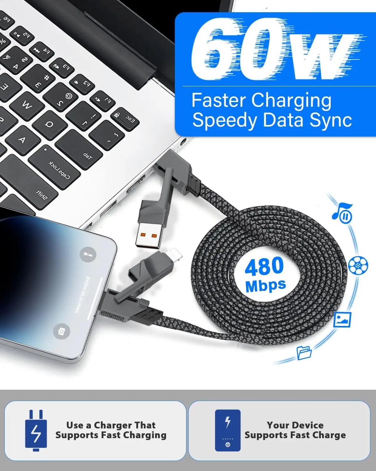 4-In-1 120W 1M/2M U… - image