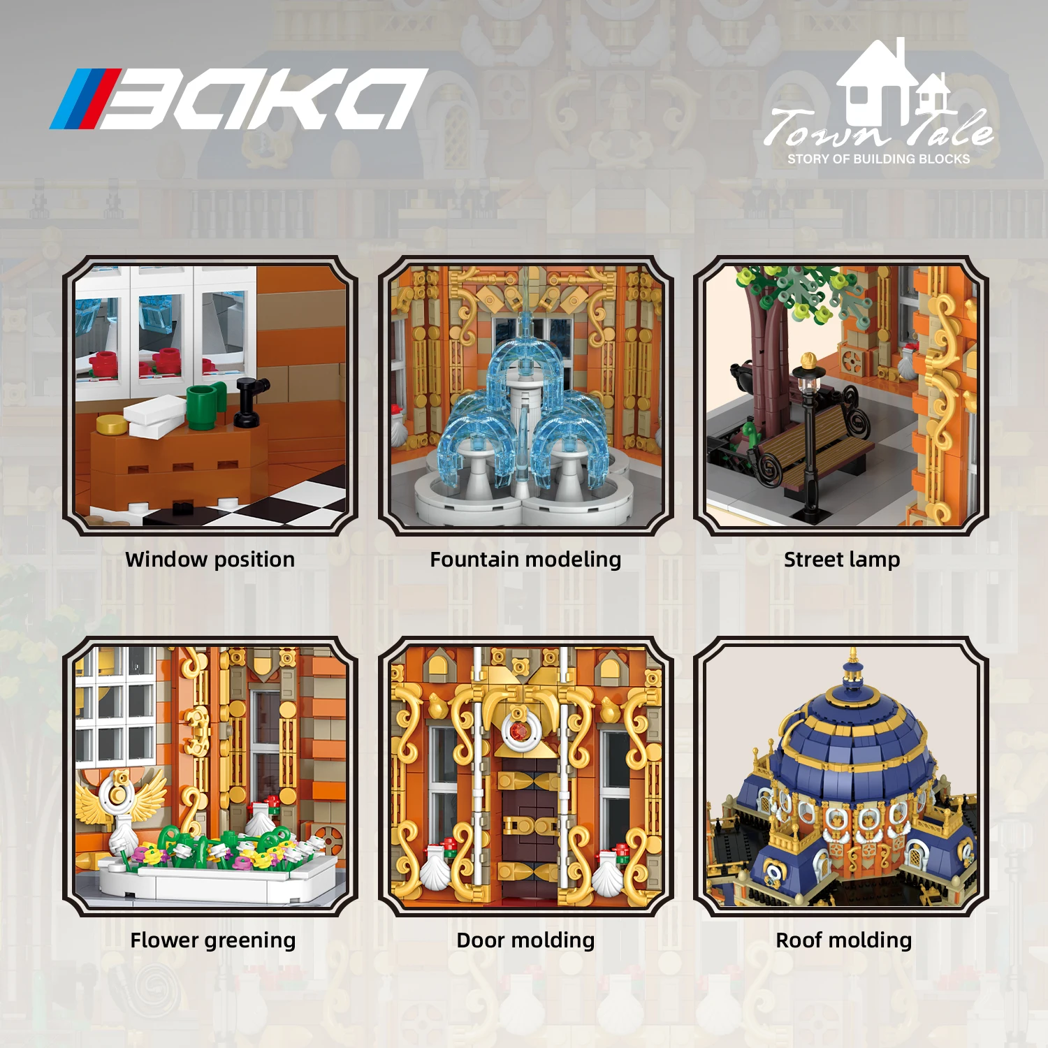 14133 قطعة MOC القبة السماوية اللبنات الإبداعية الأوروبية الفاخرة القلعة وحدات المباني صعوبة عالية تجميع الطوب اللعب