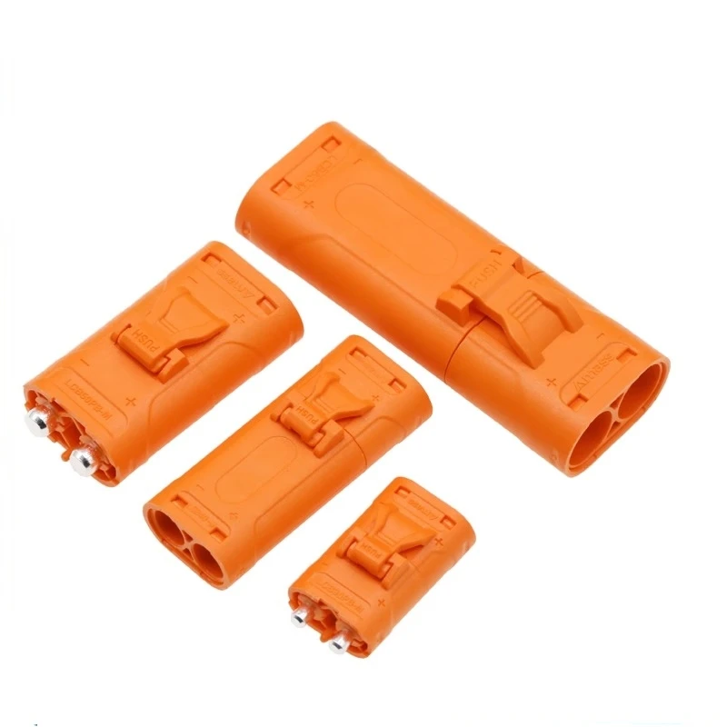 1/10pcs Lcc30pb Lithium Battery Connector Lcb40/50/60pw-m/f Drone Model Aircraft Plug Charging Pressure Line Type
