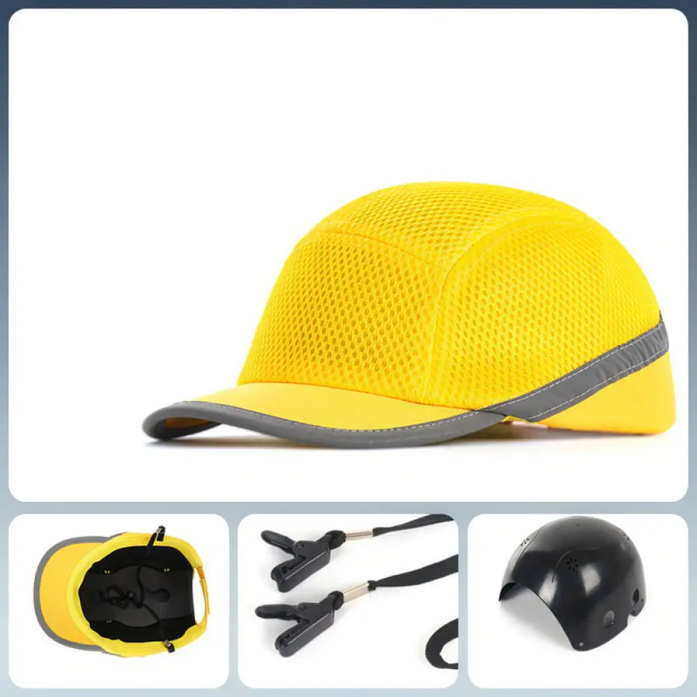 Universal Safety Bump Cap Baseball Style Protective Hat Breathable Work Headgear For Warehouse Logistics And Daily Repair Jobs