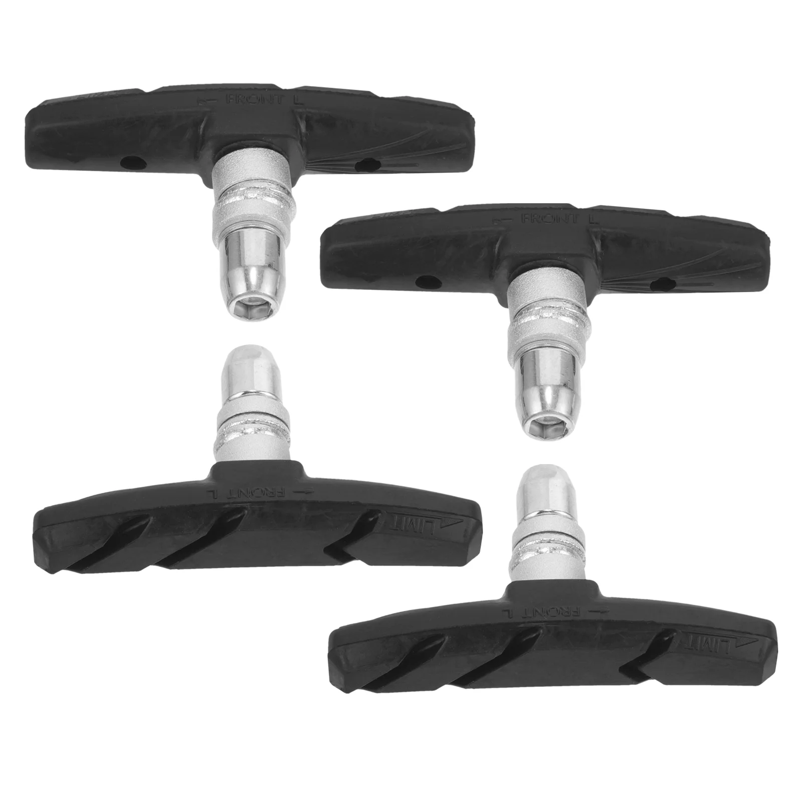 

4pcs Bike Rubber Brake Pads Bicycles Brake Blocks Cycling Bike Brake Shoes Bicycles Brake Pads Road Bike Brake Rubber Shoes