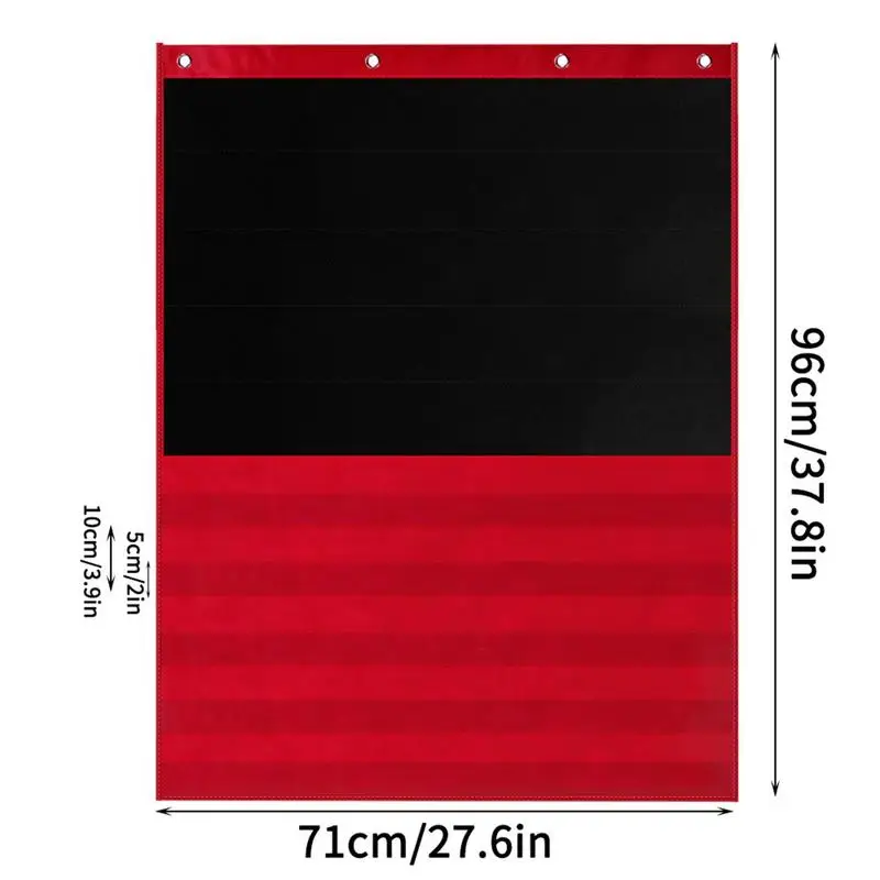 Standard Pocket Chart Classroom Pocket Chart With 15 Dry Erase Cards Classroom Pocket Chart For Story Telling Activities