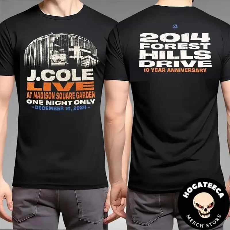 

J Cole Live At Madison Square Garden One Night Only December 16 2024 T Shirt