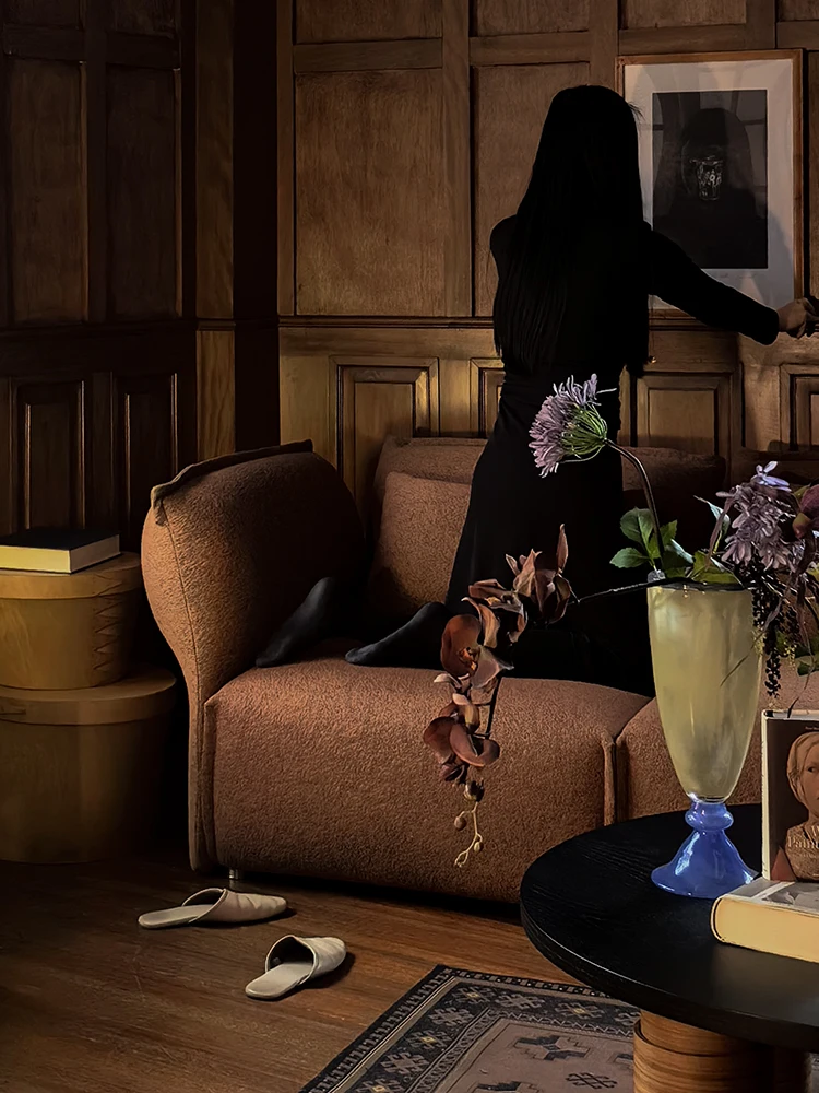 Sala de estar ligera de lujo de alta gama 2024 nueva combinación de módulos