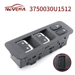 Interruptor de Control maestro de ventana eléctrica para JAC S5, V7, T6, regulador, consola de elevación de vidrio, 3750040U1510, 3750030U1512, piezas de coche