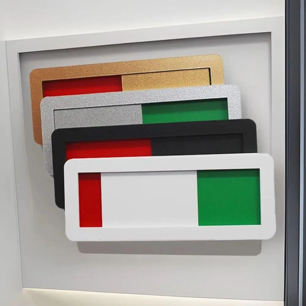 Acrylic Bathroom Occupancy Indicator Sign Adhesive Privacy Vacant Occupied Sign Signboard Magnetic Restroom Sign Conference Room