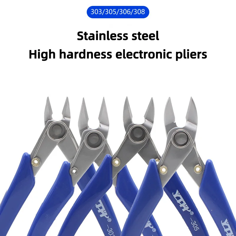 Carbon Steel Precision Sharp Cutter Pliers Puzzles Model Assembly Cutting Nipper Diagonal Plier Professional Snips Shears Home