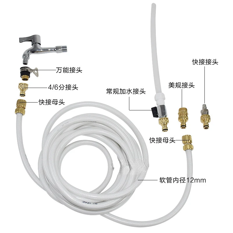 RV water supply pipe, municipal water connection pipe, water injection pipe, RV universal water supply pipe, quick take over RV