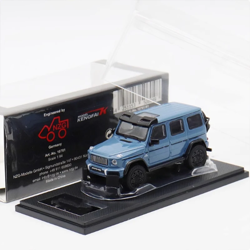 Diecast Original escala 1:64 AMG G63 4 × 4 aleación simulación coche modelo colección decoración juguete para regalo decoración recuerdo exhibición