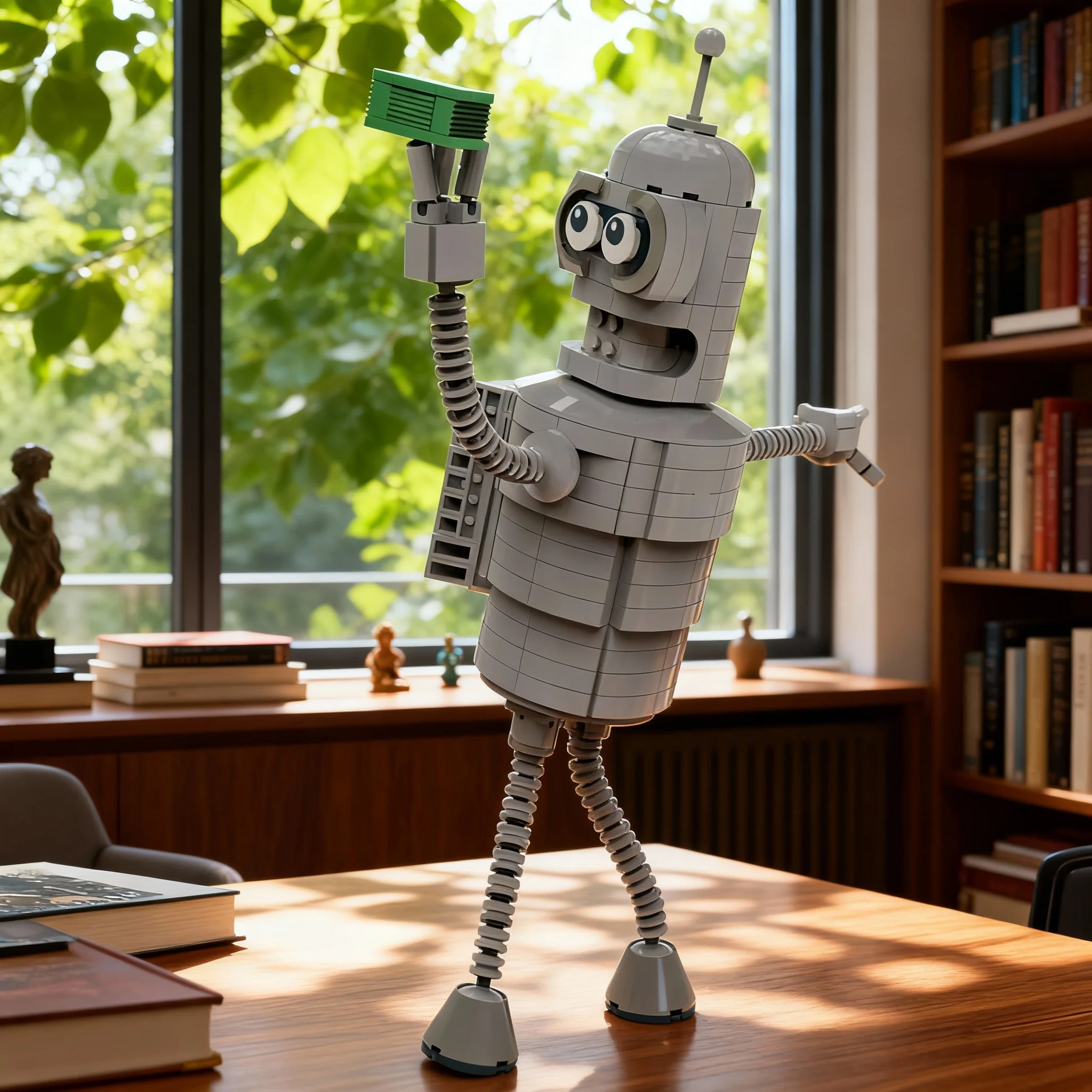 

562pcs MOC BENDER Futurama Robot Model Building Blocks Construction Christmas Gift DIY Creative Toy Idea Education Brick Kids