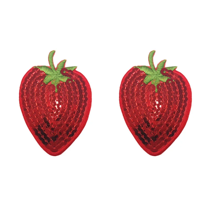 2023 Natale Adesivi per il petto in silicone Divertenti coperture per capezzoli Campana Palla per capelli Fragola Labbro rosso Bowknot Adesivo autoadesivo Pasties