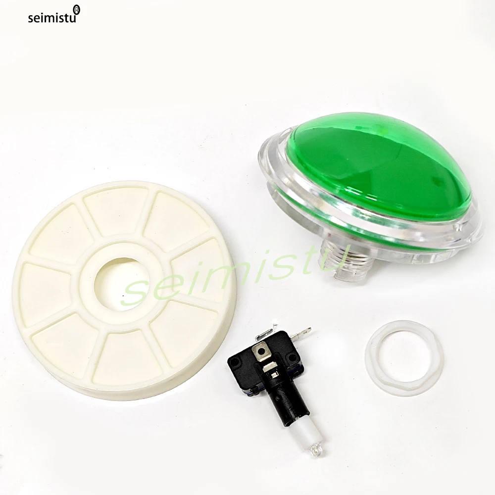 100mm Arcade Big Push Button Beleuchtete Led Antwortschalter Video Rhythmus Von Musik Spiel Verkaufsautomat Münze Arcade Flipper teil – Detail 3