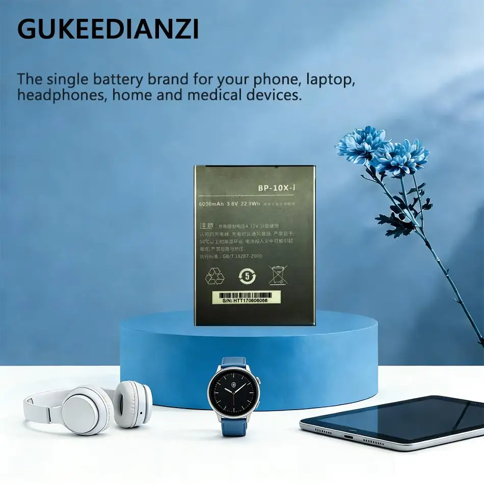 

Аккумулятор для мобильного телефона Highscreen Innos D10 D10C D10F D10CF Boost 2 II SE, 6000 мАч, высокая емкость, BP-10X-I