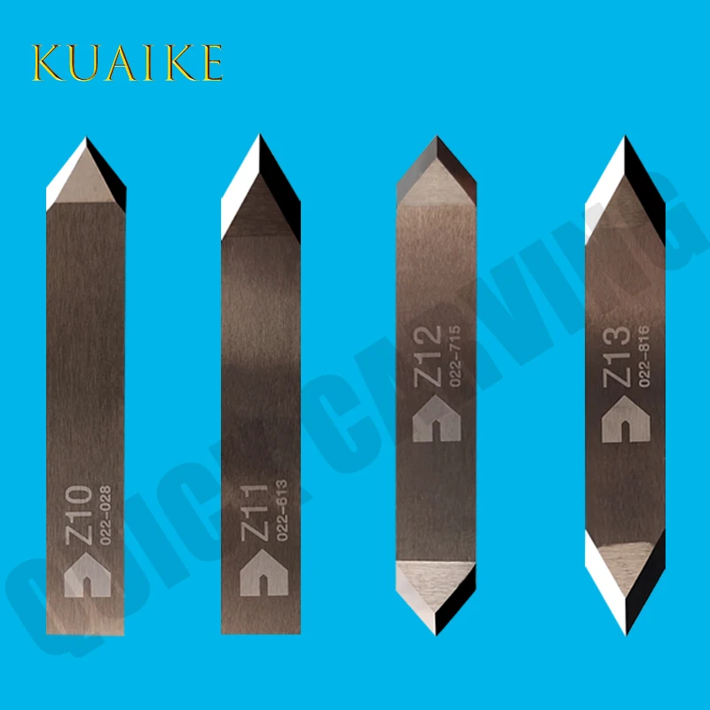 

10PCS ZUND Tungsten Carbide Vibration Blade Cutting Blade Engraving Cutter Cnc Oscillating Blade ZUND Z10 Z11 Z12 Z13