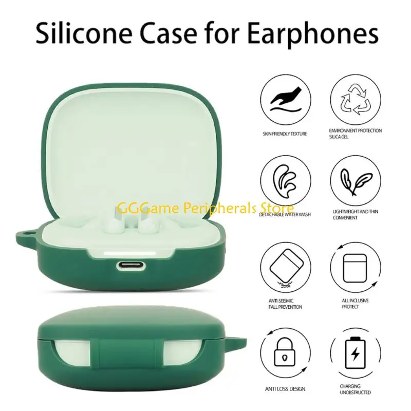 

U55B Waterproof Shell Protector Cover Sleeve for Buds 7S Sleeve Shockproof Daily Use