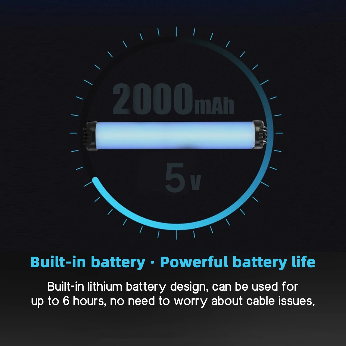 Tongkat Lampu LED Genggam Rgb Tahan Lama dengan Desain Mini Portabel Sempurna untuk Perekaman Video Vlogging dan Fotografi