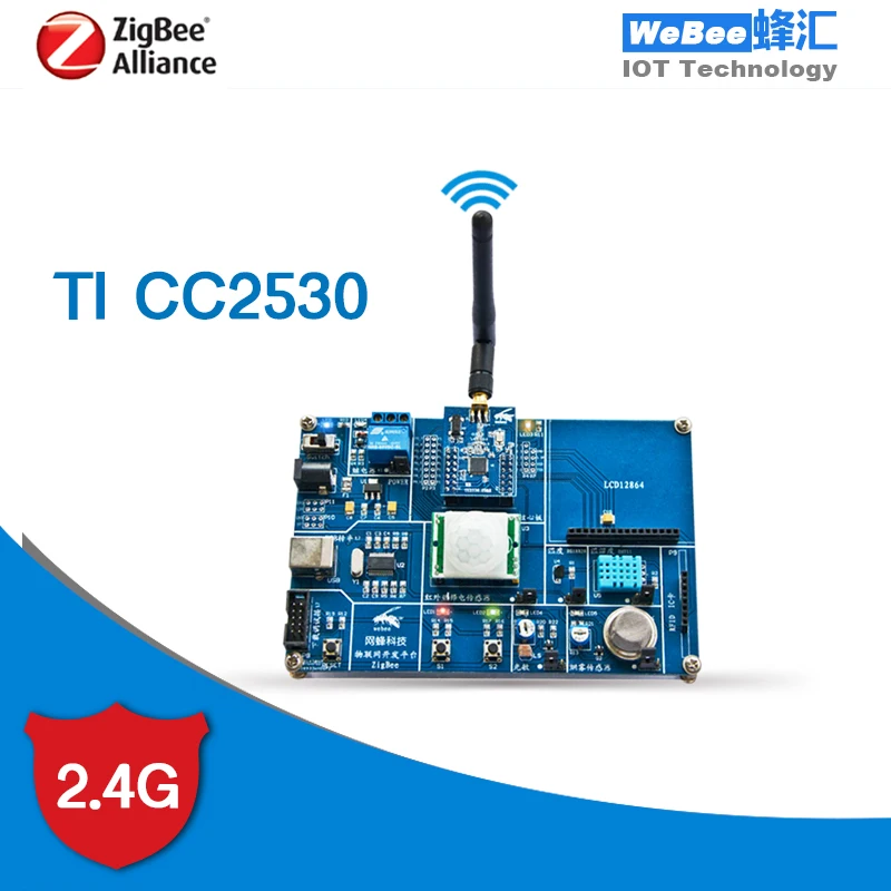 

ZigBee sensor development platform: CC2530 Internet of Things wireless development board experimental suite